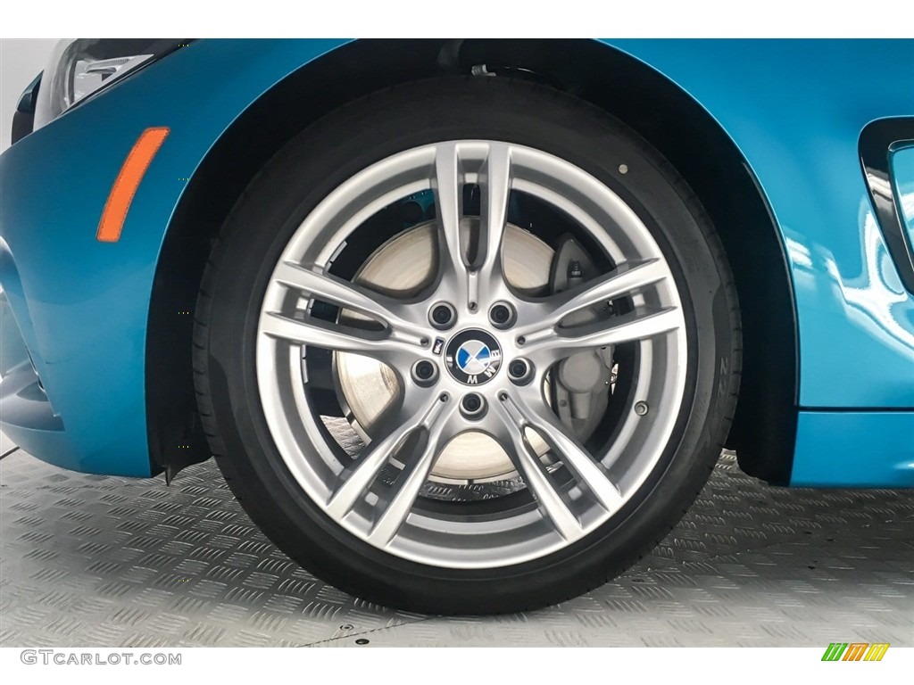 2019 4 Series 430i Coupe - Snapper Rocks Blue Metallic / Black photo #9