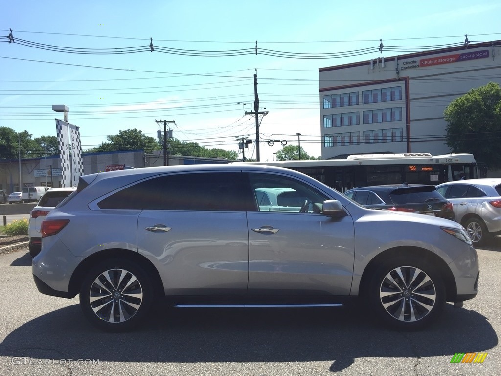 2016 MDX SH-AWD Technology - Lunar Silver Metallic / Ebony photo #2