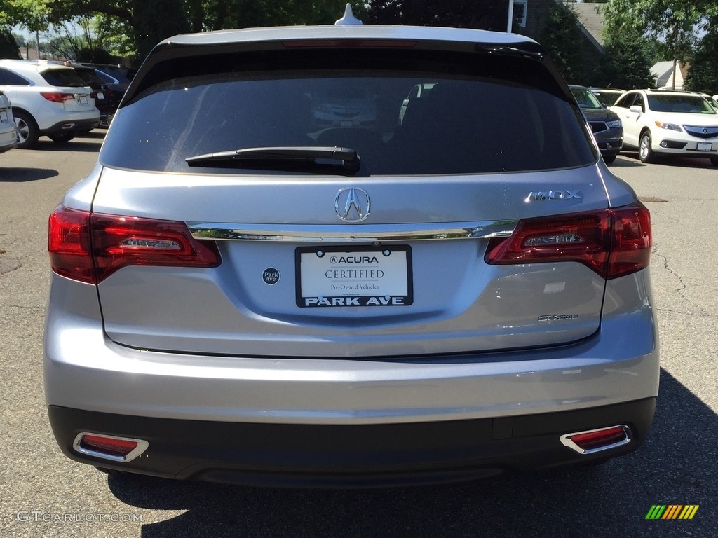2016 MDX SH-AWD Technology - Lunar Silver Metallic / Ebony photo #4