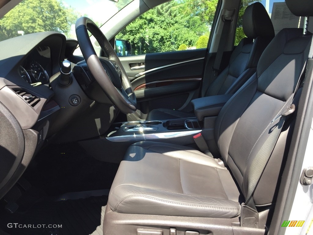 2016 MDX SH-AWD Technology - Lunar Silver Metallic / Ebony photo #11