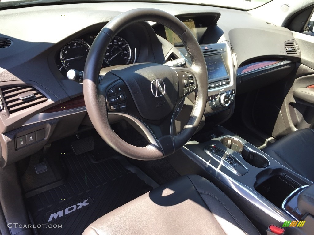 2016 MDX SH-AWD Technology - Lunar Silver Metallic / Ebony photo #12