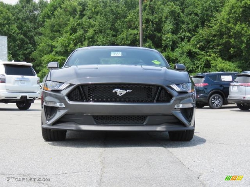 2018 Mustang GT Fastback - Magnetic / Ebony photo #2