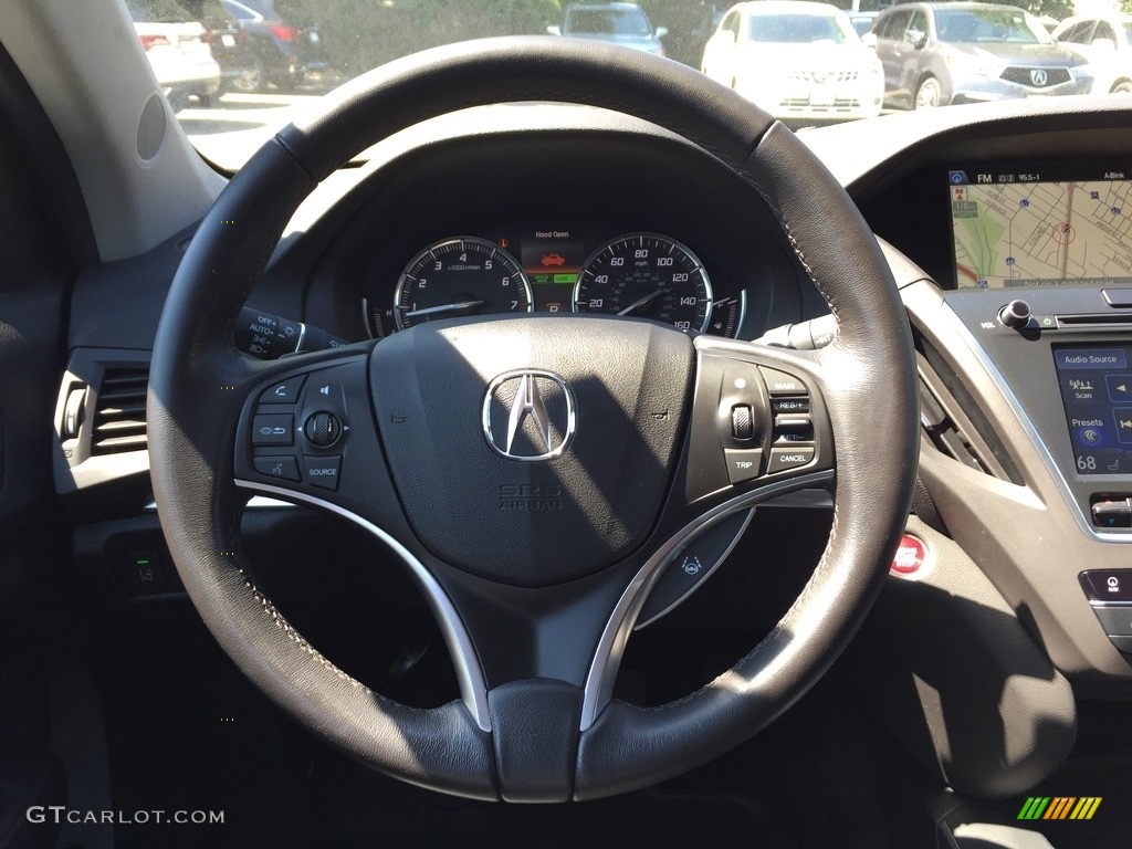 2016 MDX SH-AWD Technology - Lunar Silver Metallic / Ebony photo #16