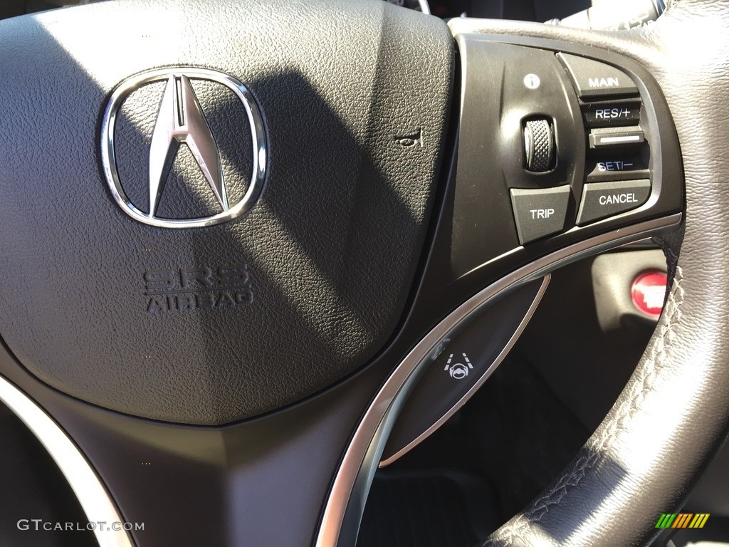 2016 MDX SH-AWD Technology - Lunar Silver Metallic / Ebony photo #18
