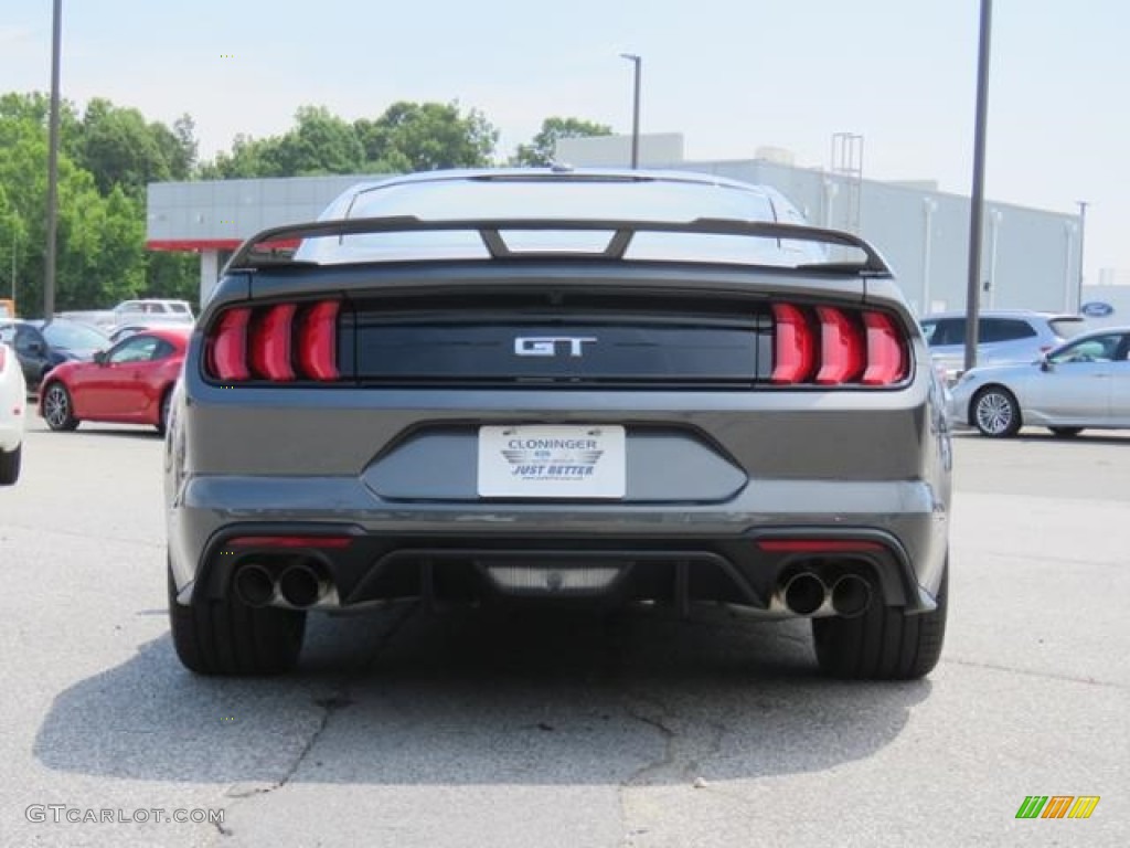 2018 Mustang GT Fastback - Magnetic / Ebony photo #21