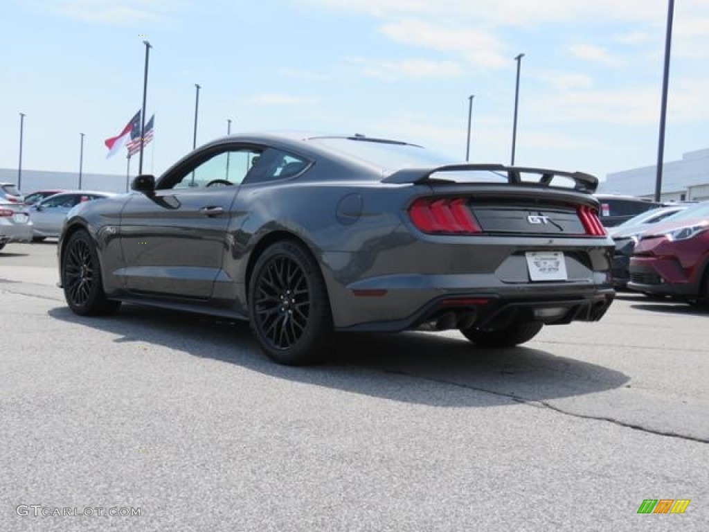 2018 Mustang GT Fastback - Magnetic / Ebony photo #22