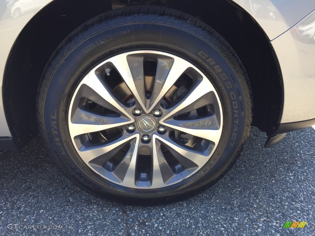2016 MDX SH-AWD Technology - Lunar Silver Metallic / Ebony photo #30