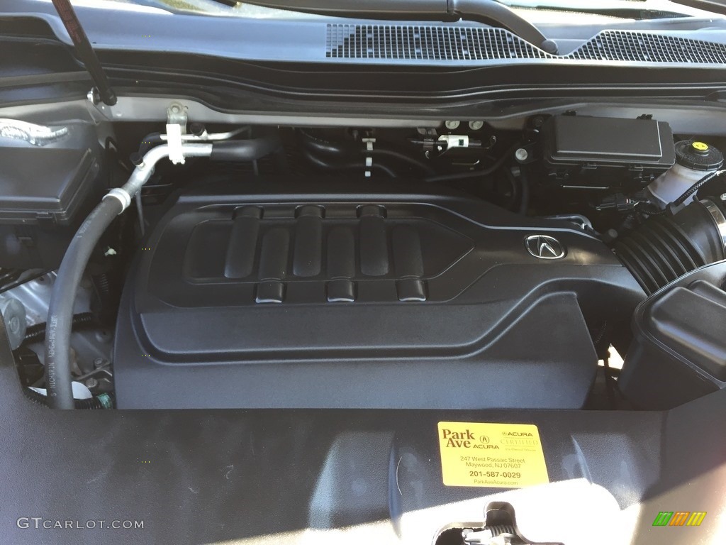 2016 MDX SH-AWD Technology - Lunar Silver Metallic / Ebony photo #32