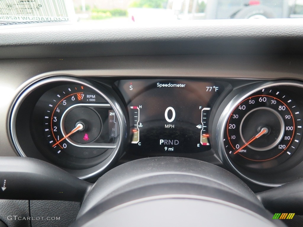 2018 Jeep Wrangler Sport 4x4 Gauges Photo #128003740