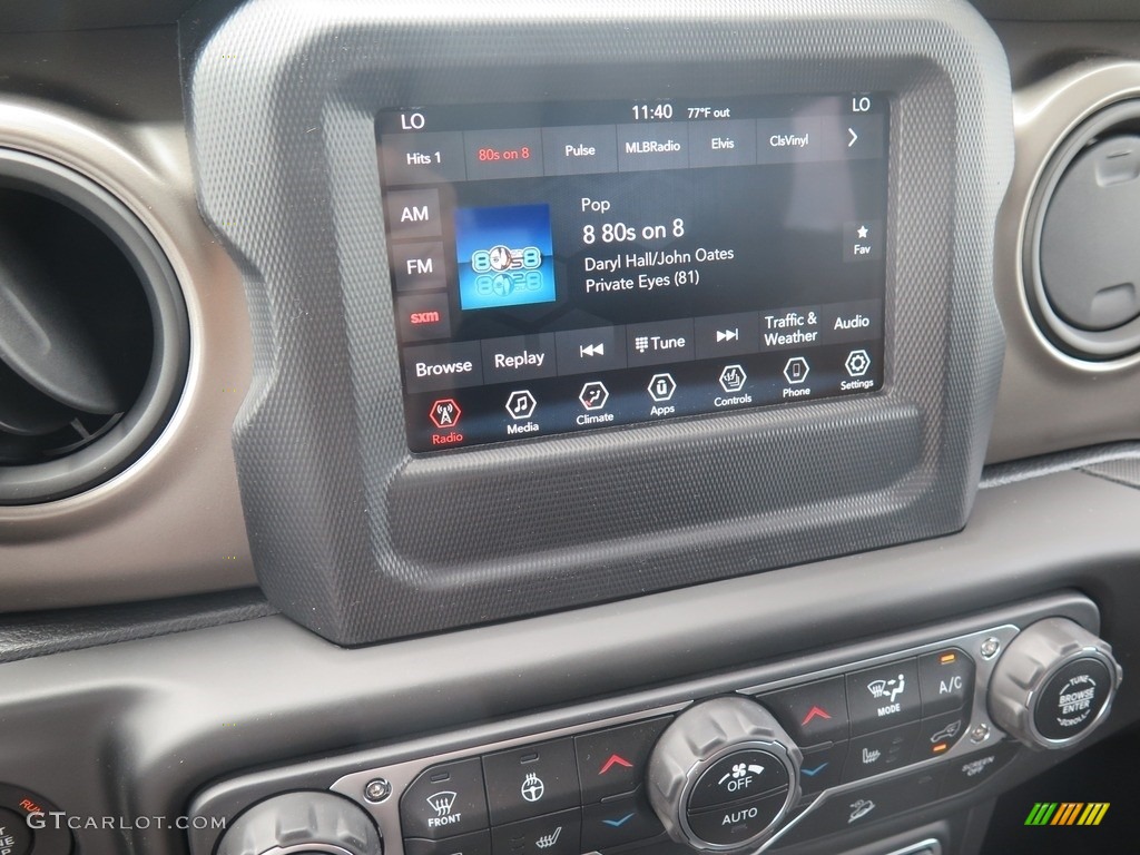 2018 Jeep Wrangler Sport 4x4 Controls Photo #128003764