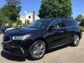 2017 Crystal Black Pearl Acura MDX Technology SH-AWD  photo #7