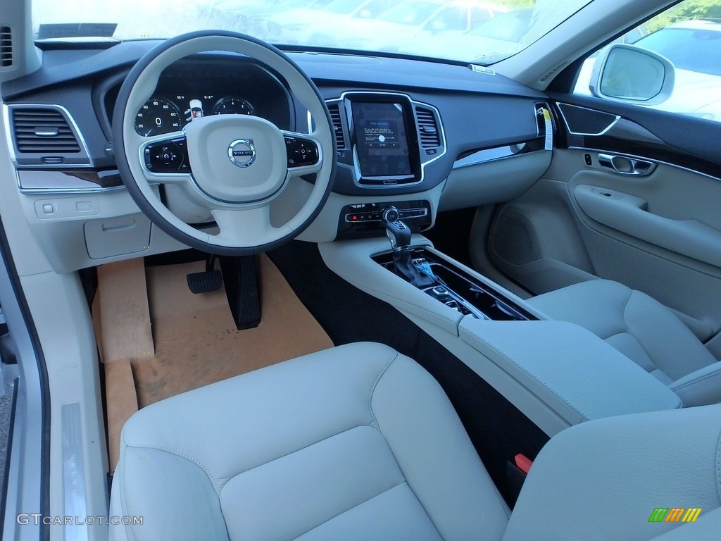 Blonde Interior 2019 Volvo XC90 T6 AWD Momentum Photo #128005294