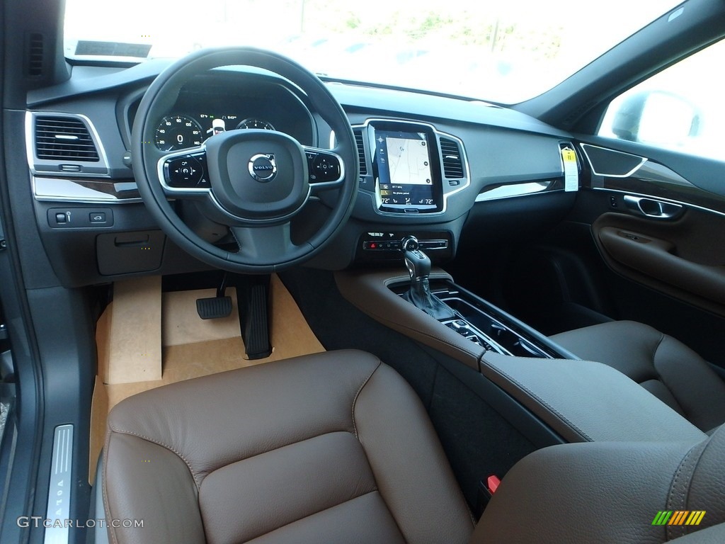 Maroon Interior 2019 Volvo XC90 T6 AWD Momentum Photo #128005690