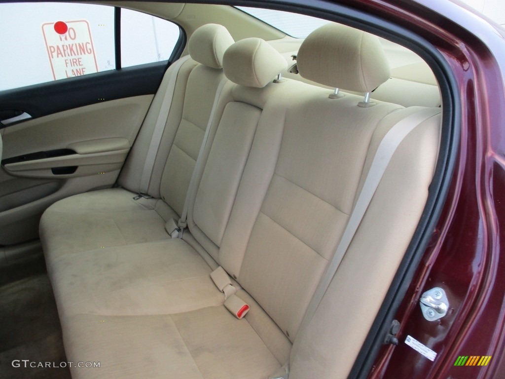 2012 Accord LX Premium Sedan - Basque Red Pearl II / Ivory photo #12