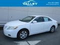 Super White 2009 Toyota Camry SE