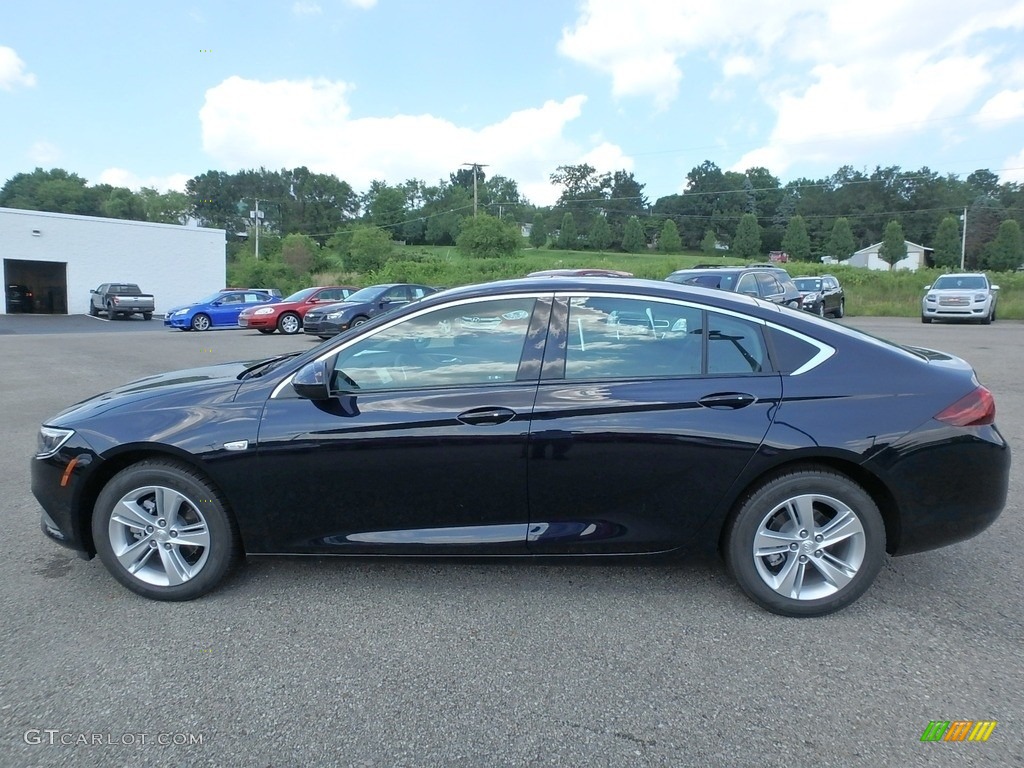 Darkmoon Blue Metallic 2018 Buick Regal Sportback Preferred Exterior Photo #128010640