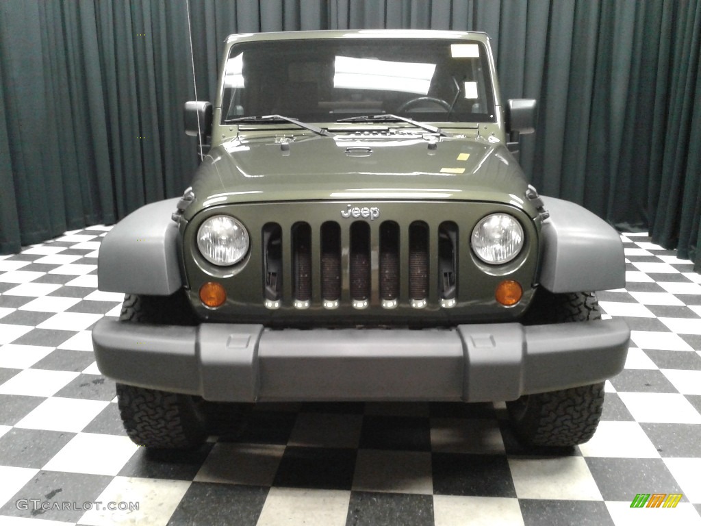 2008 Wrangler X 4x4 - Jeep Green Metallic / Dark Slate Gray/Medium Slate Gray photo #3