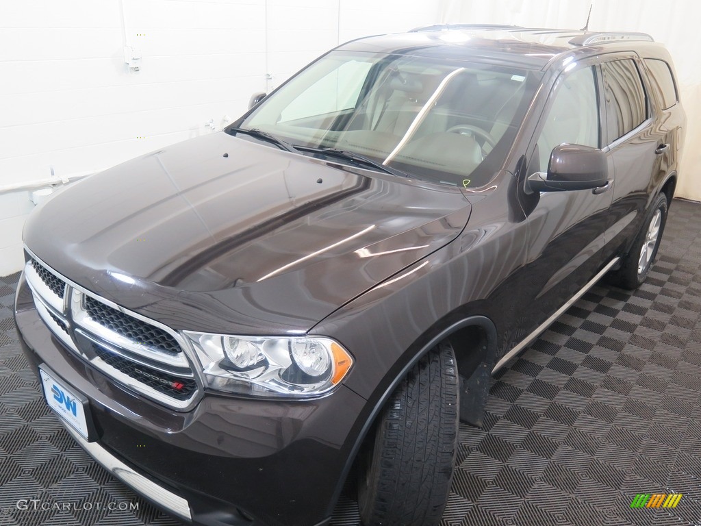 2013 Durango SXT AWD - Rugged Brown Pearl / Dark Graystone/Medium Graystone photo #8