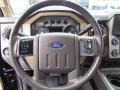 Shadow Black - F350 Super Duty Lariat Crew Cab 4x4 Photo No. 10