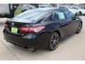 2018 Midnight Black Metallic Toyota Camry SE  photo #8