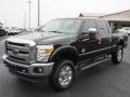 Shadow Black - F350 Super Duty Lariat Crew Cab 4x4 Photo No. 45