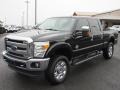 2016 Shadow Black Ford F350 Super Duty Lariat Crew Cab 4x4  photo #45