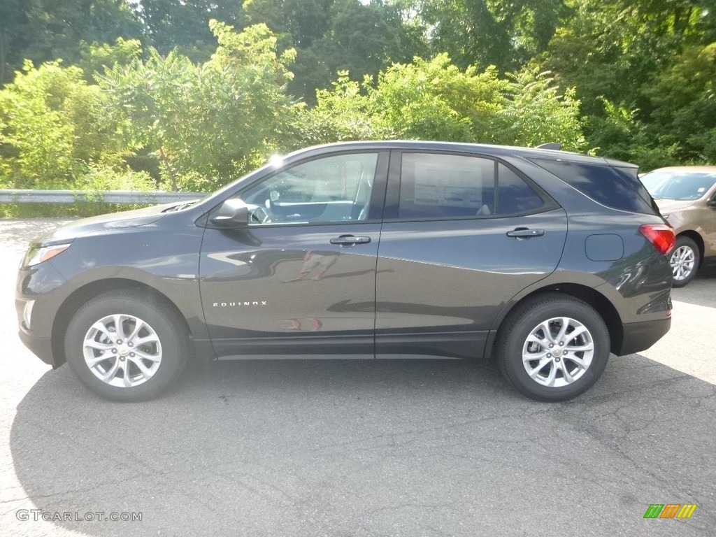 2019 Equinox LS AWD - Nightfall Gray Metallic / Medium Ash Gray photo #2