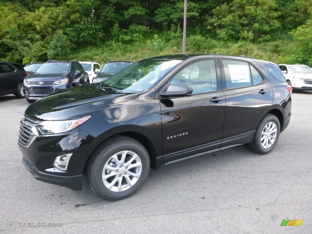 Mosaic Black Metallic 2019 Chevrolet Equinox LS AWD Exterior Photo #128014979