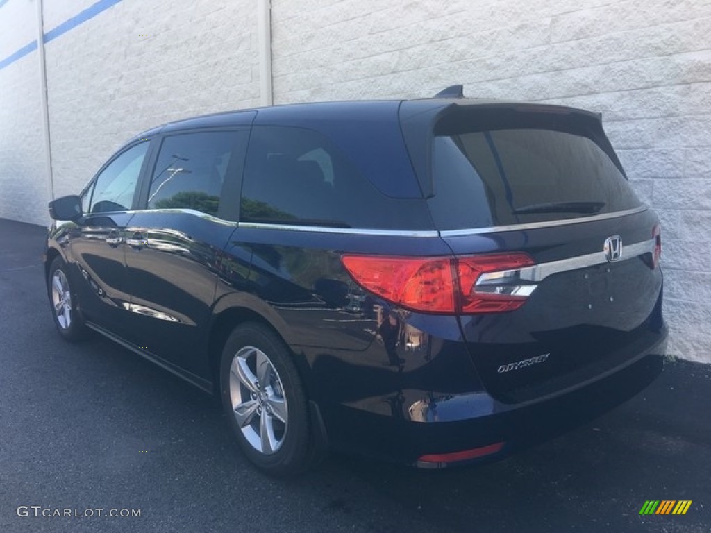 2019 Odyssey EX-L - Obsidian Blue Pearl / Gray photo #6