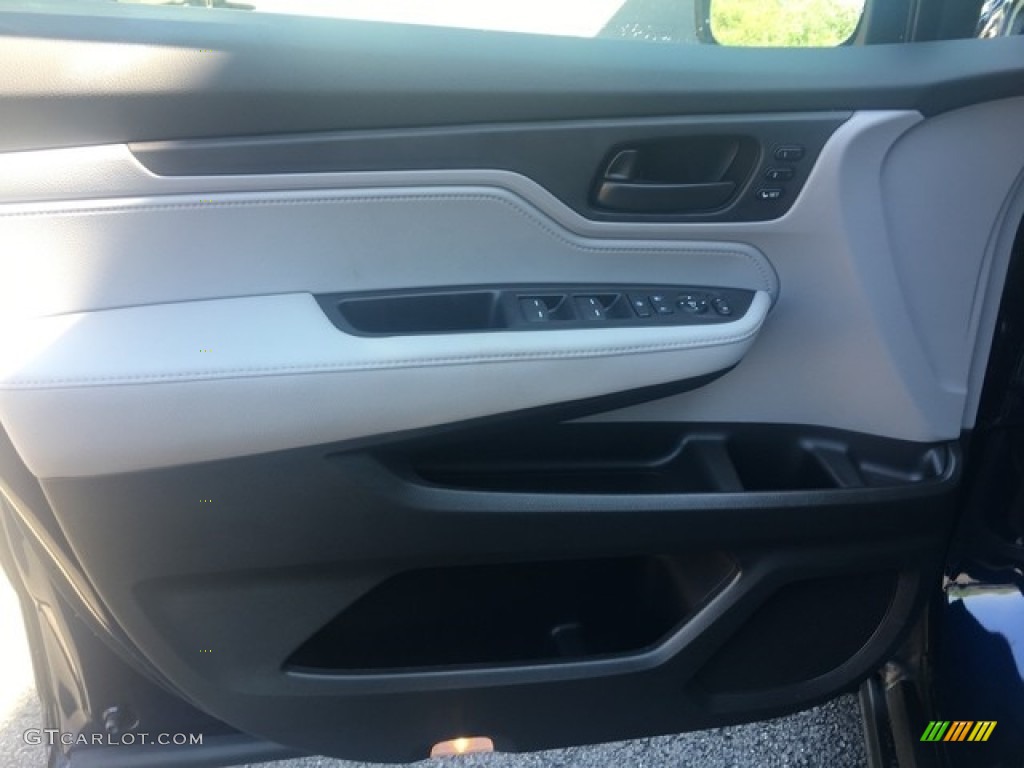 2019 Odyssey EX-L - Obsidian Blue Pearl / Gray photo #10