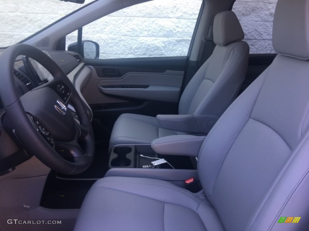 2019 Odyssey EX-L - Obsidian Blue Pearl / Gray photo #12