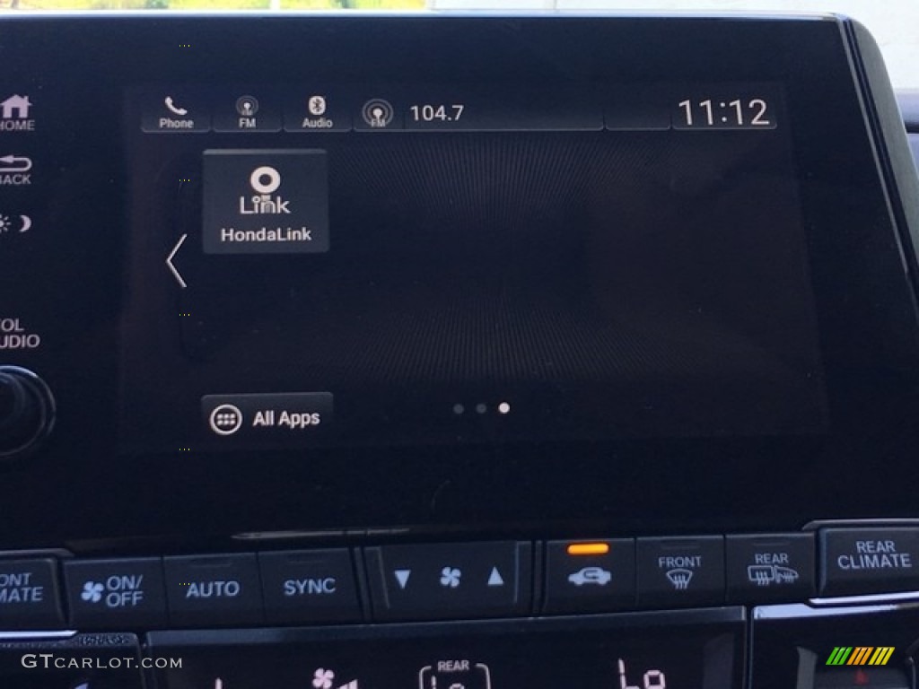 2019 Odyssey EX-L - Obsidian Blue Pearl / Gray photo #19