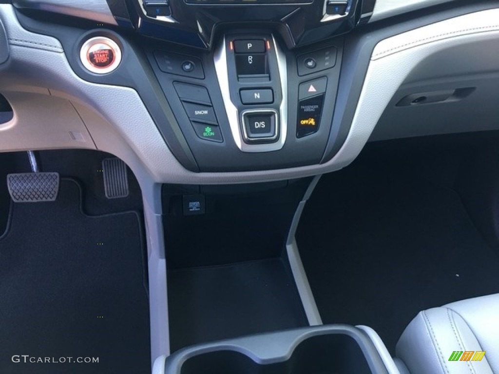 2019 Odyssey EX-L - Obsidian Blue Pearl / Gray photo #24