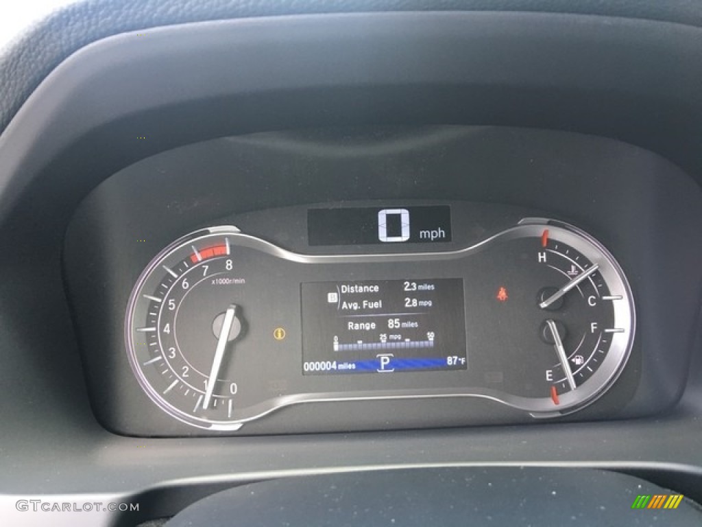 2019 Honda Ridgeline RTL-E AWD Gauges Photos