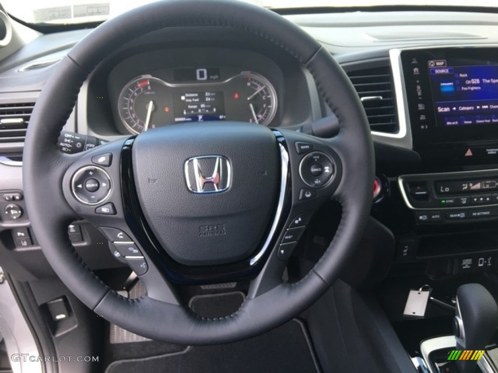 2019 Honda Ridgeline RTL-E AWD Steering Wheel Photos