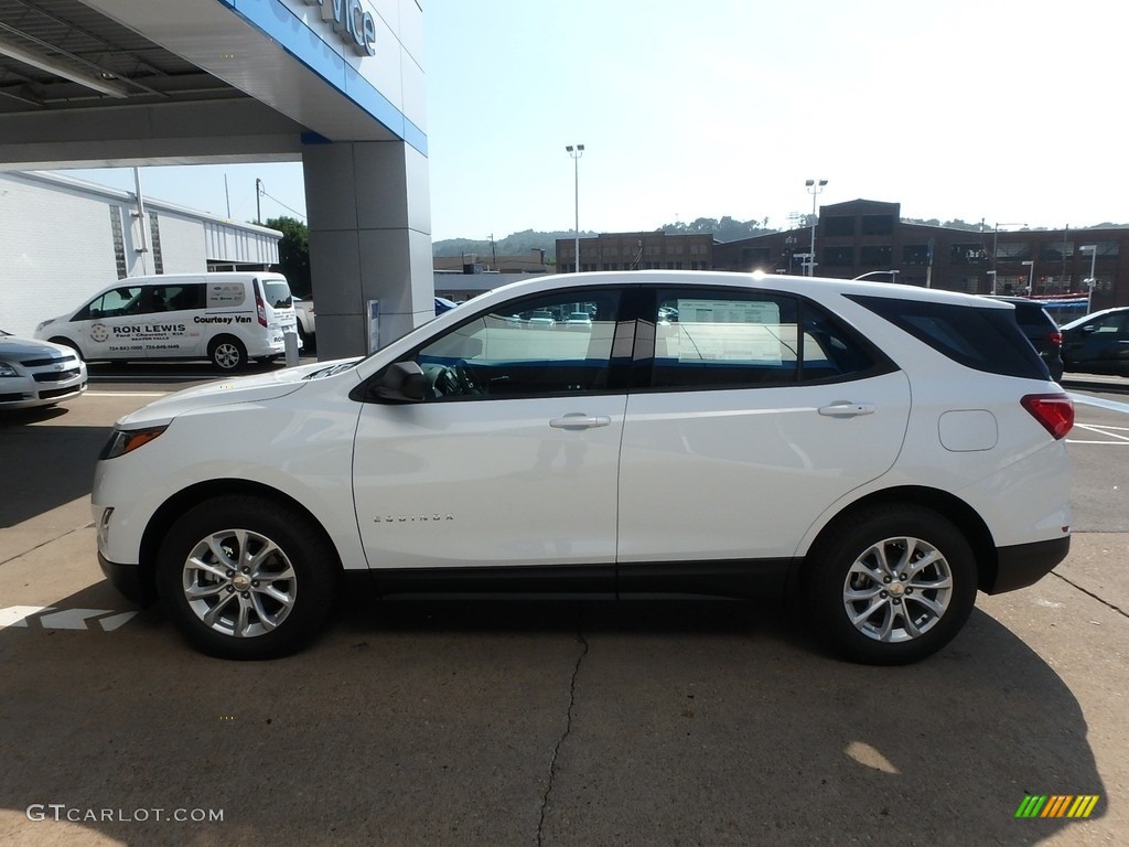 2019 Equinox LS - Summit White / Medium Ash Gray photo #7