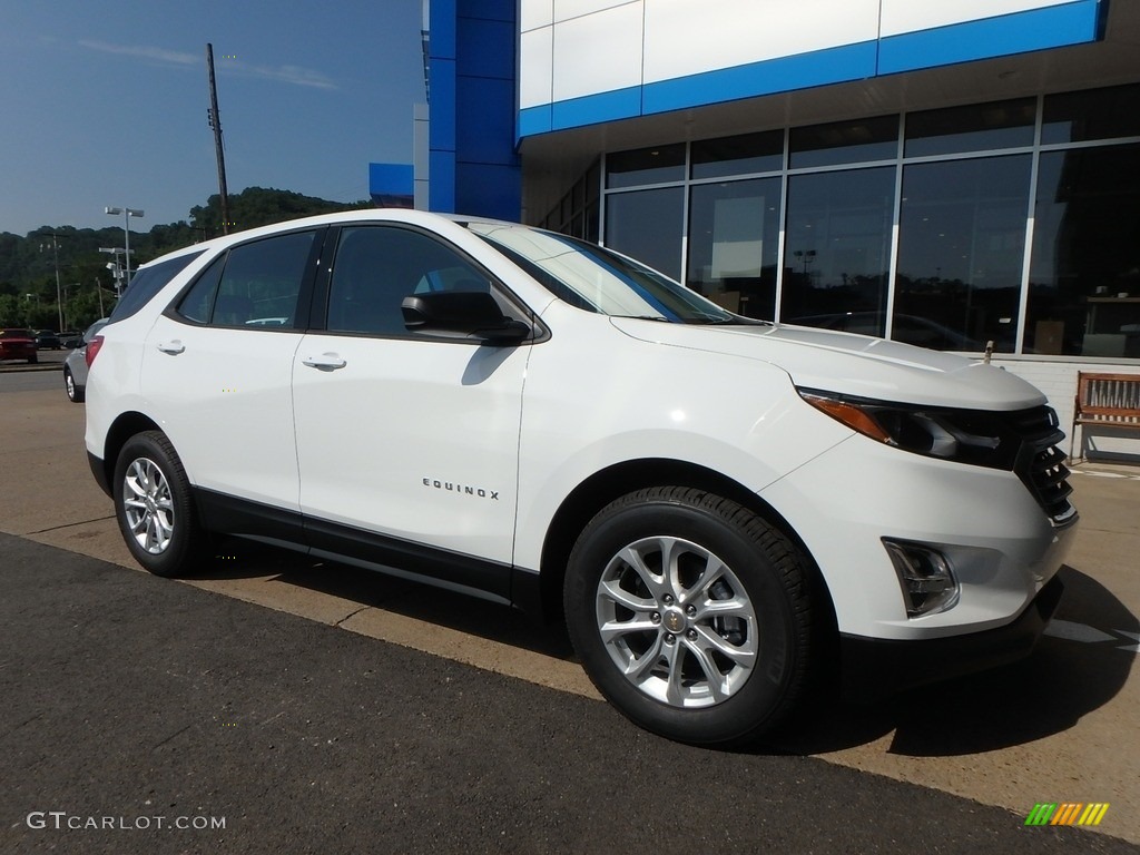 2019 Equinox LS - Summit White / Medium Ash Gray photo #10