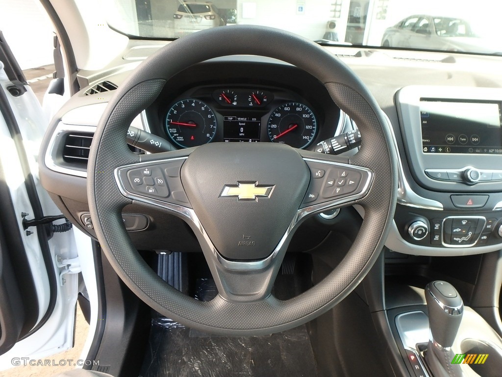2019 Equinox LS - Summit White / Medium Ash Gray photo #16