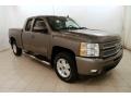 Mocha Steel Metallic - Silverado 1500 LTZ Extended Cab 4x4 Photo No. 1