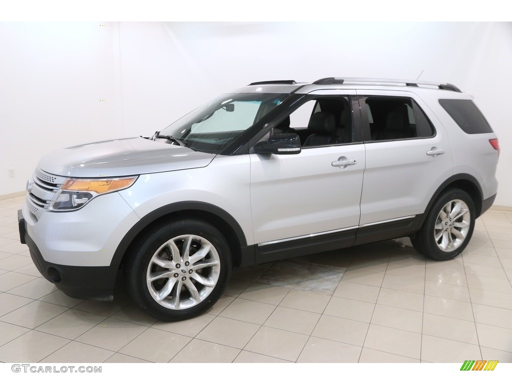 2015 Explorer XLT 4WD - Ingot Silver / Charcoal Black photo #3