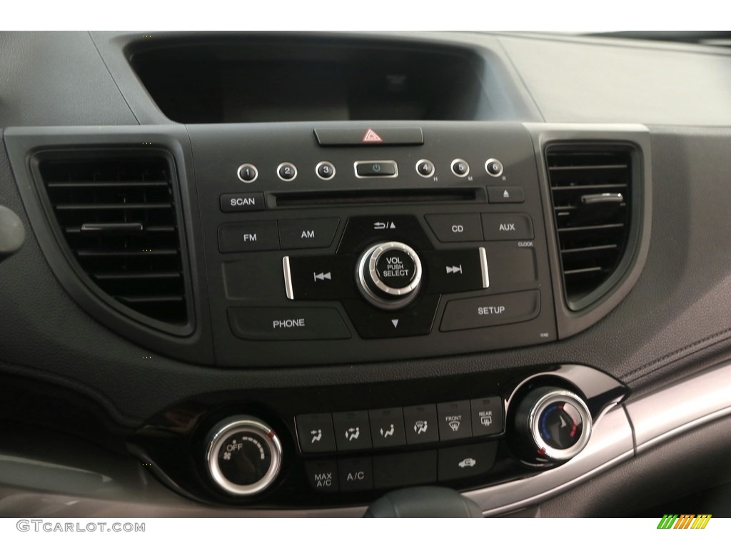 2015 CR-V LX AWD - Basque Red Pearl II / Gray photo #10