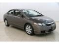 2010 Urban Titanium Metallic Honda Civic LX Sedan  photo #1