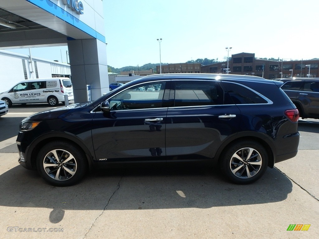 2019 Sorento EX V6 AWD - Blaze Blue / Satin Black photo #6