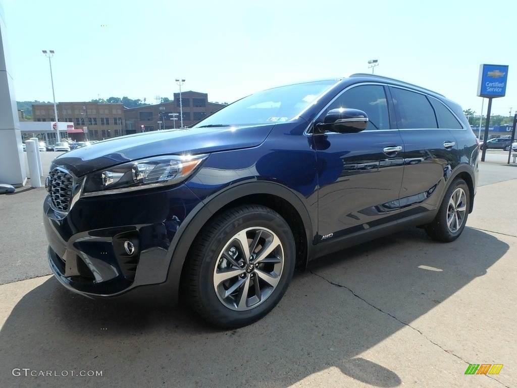 2019 Sorento EX V6 AWD - Blaze Blue / Satin Black photo #7