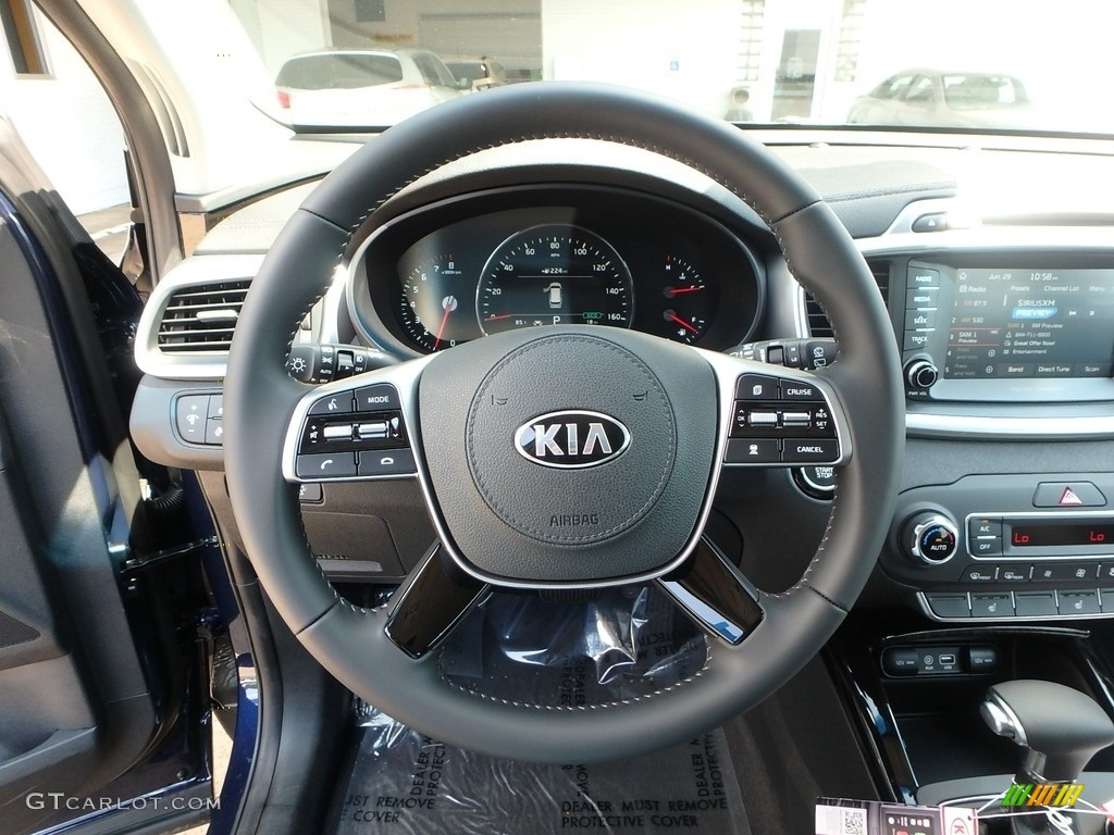 2019 Sorento EX V6 AWD - Blaze Blue / Satin Black photo #17