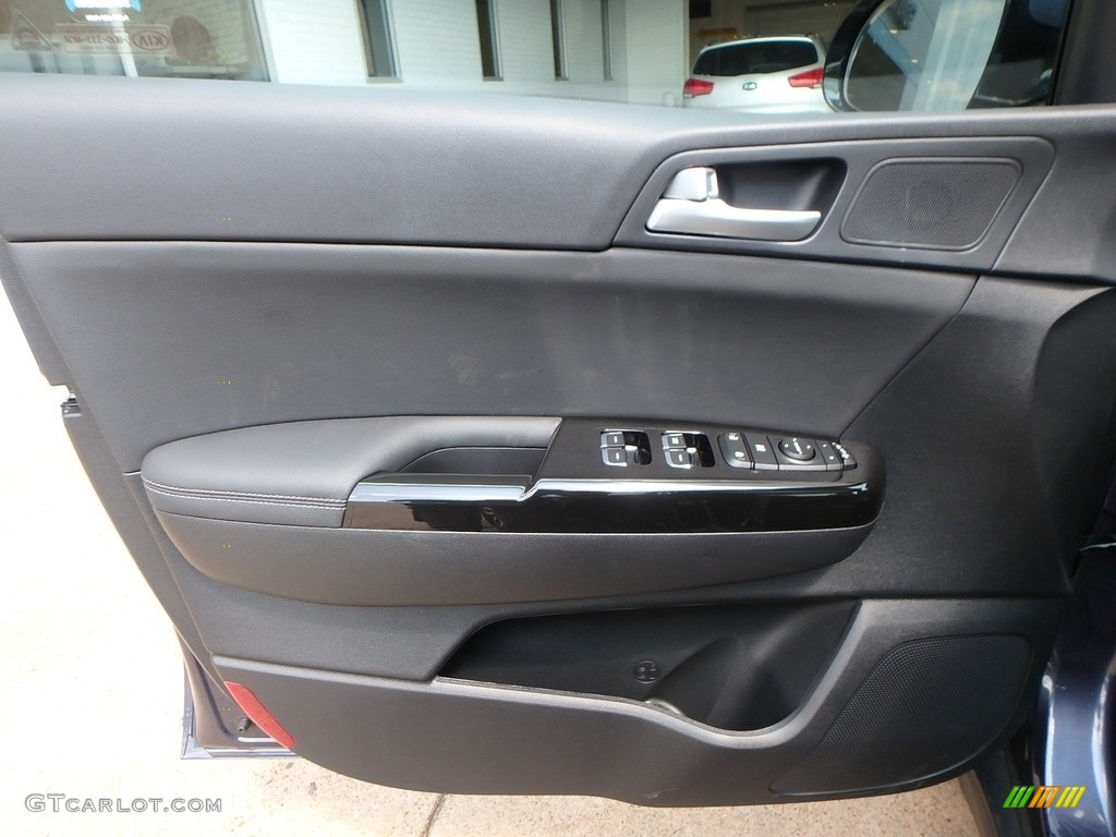 2019 Kia Sportage EX AWD Black Door Panel Photo #128022262