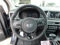 Black 2019 Kia Sportage EX AWD Steering Wheel