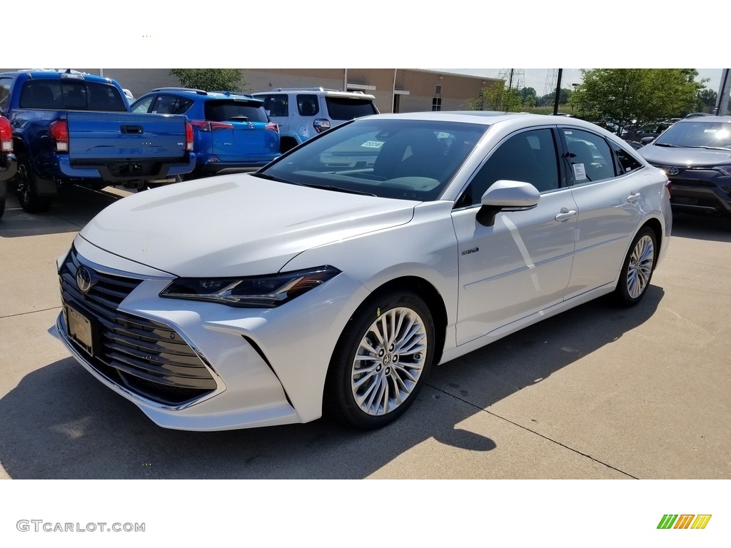 2019 Avalon Hybrid Limited - Wind Chill Pearl / Cognac photo #1