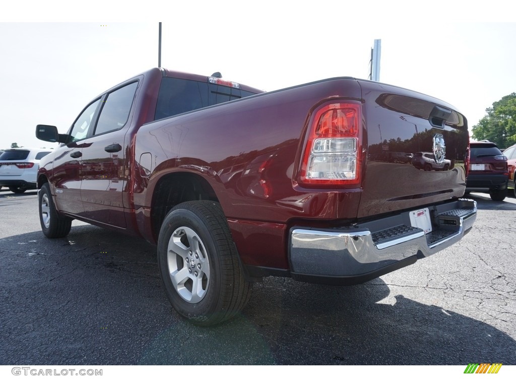 2019 1500 Tradesman Crew Cab - Delmonico Red Pearl / Black photo #14