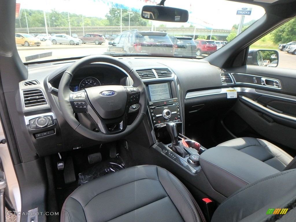 2018 Explorer Sport 4WD - Ingot Silver / Ebony Black photo #13